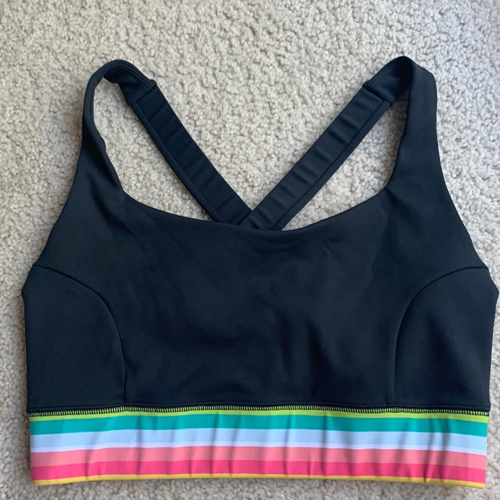 IVL Black Maize Rainbow Sports Bra 10